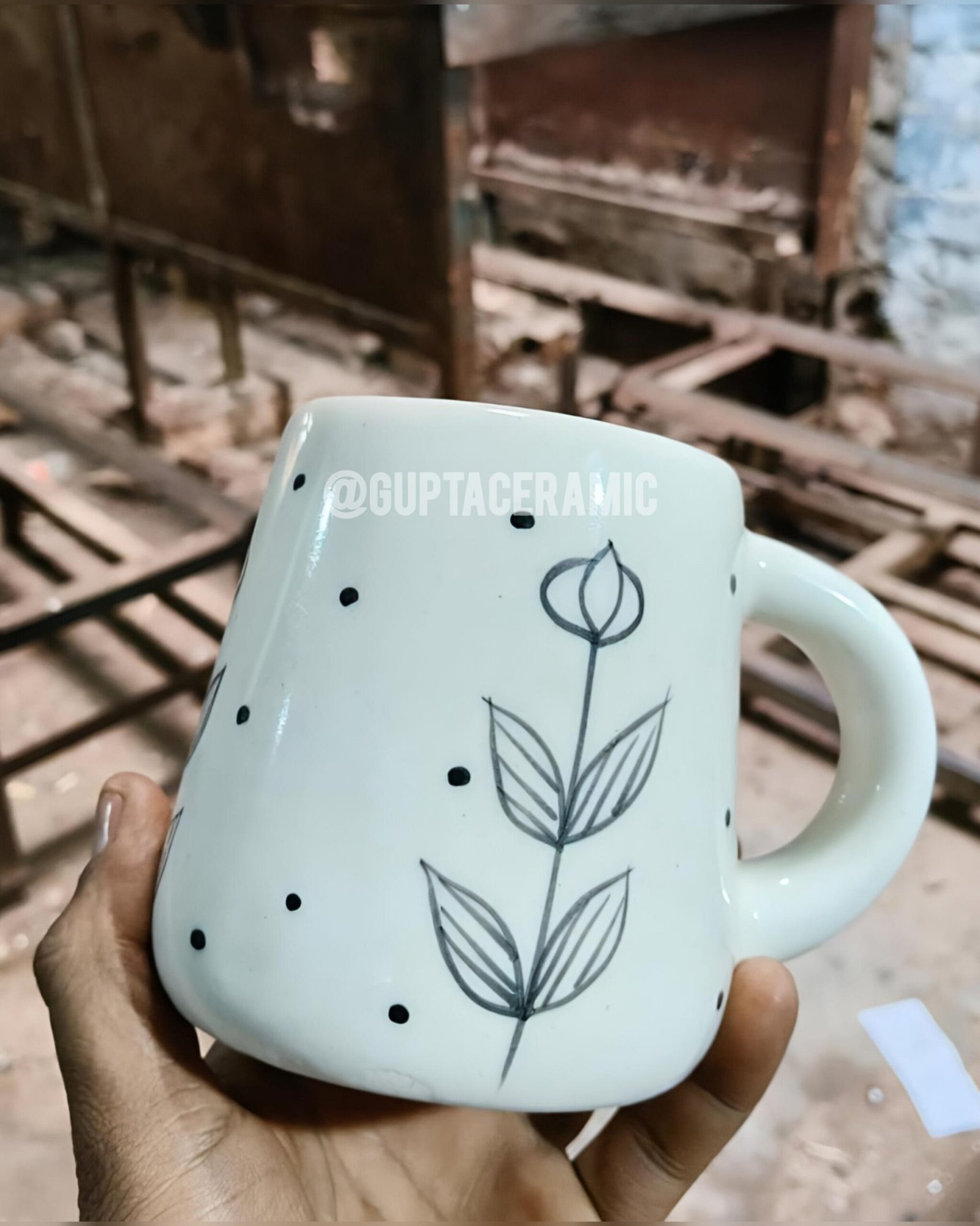 Sketch Print Mug
