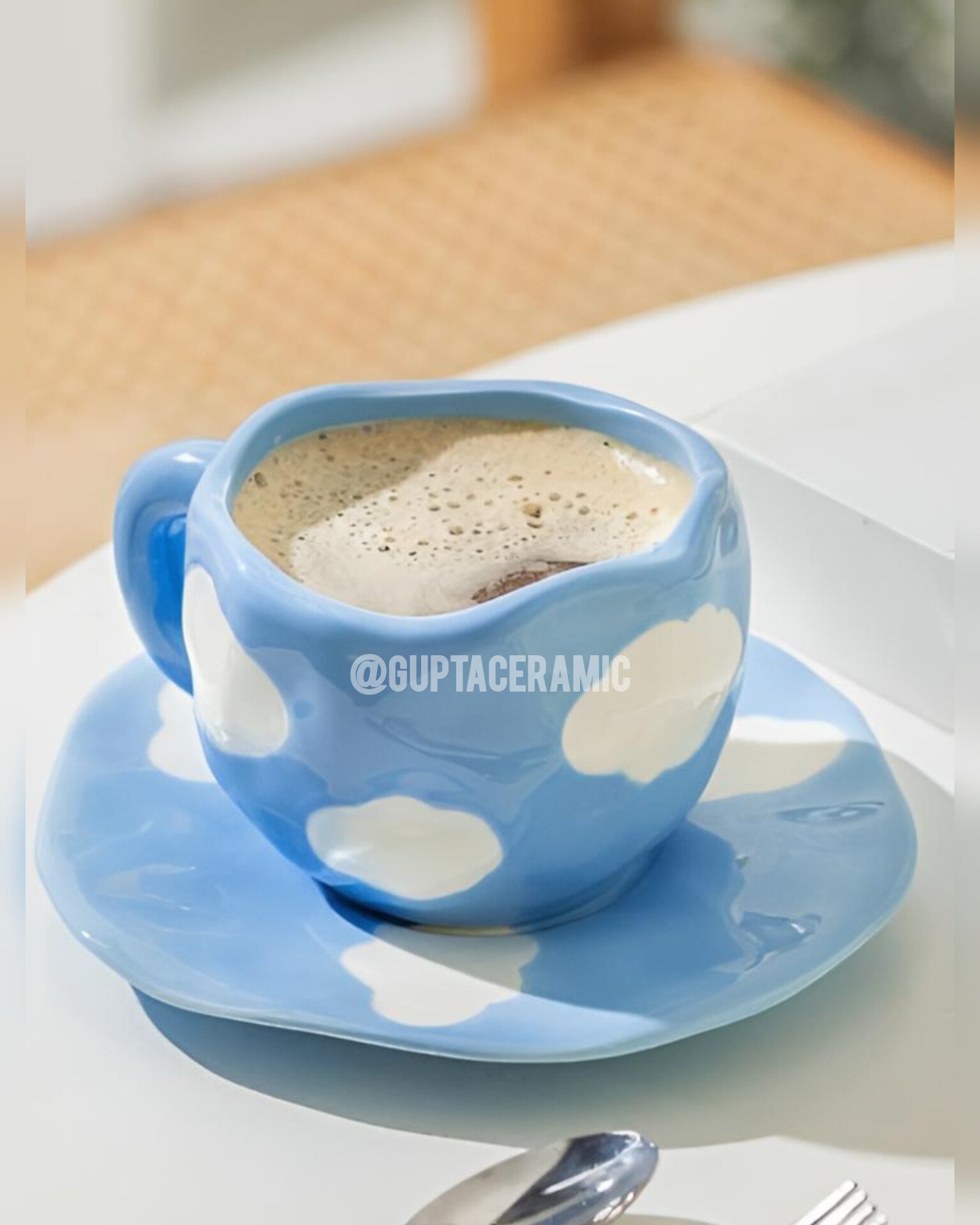 Cloud Cup & Saucer